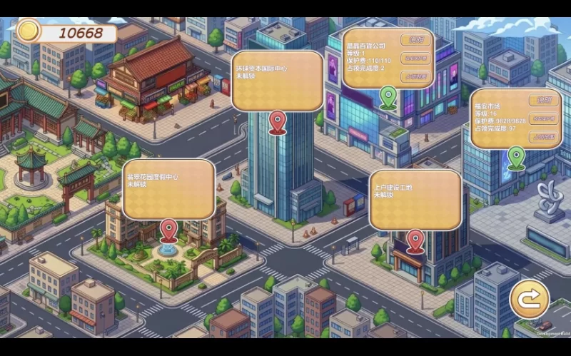 黑金闪耀镇0.1c官中步兵版【PC+安卓模拟器+模拟经营SLG/精… [1+1.48GB][百度盘]