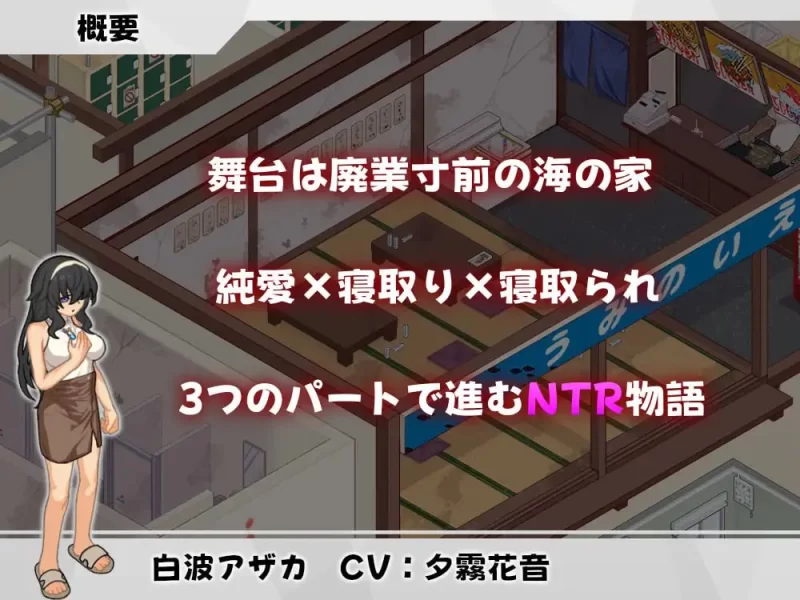 【SLG/MTool/PC/CV/像素动态/NTR】NTR物语～ [1+400M][多种下载方式]
