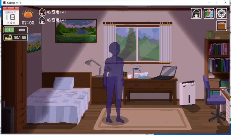 【新作/PC/汉化/精品SLG/像素动态/】乐园日常v1.0 [1+1G][百度盘]