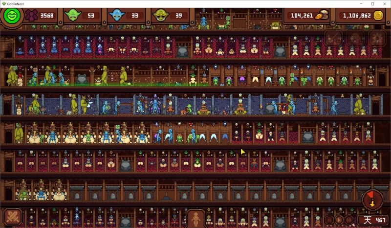 【SLG/官中步兵/动态/建造/PC】哥布林巢穴 Goblin Nest v1.36 存档 [1+40M][百度盘]