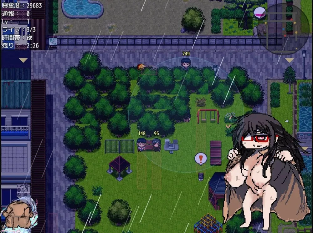 【RPG/PC/MTool/魅魔/背德/露出】夜循环 – 露出肉鸽 – [1+2.3G][多种下载方式]