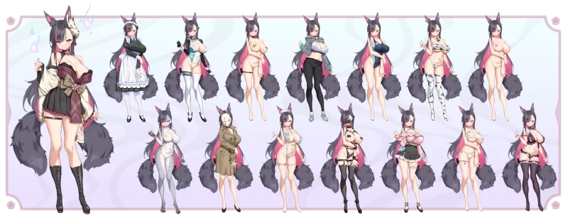 PC[沙盒SLG/动态] 妖狐的深夜直播 V26.08.12 官中步兵+画集+存档 [1+17g][百度盘]