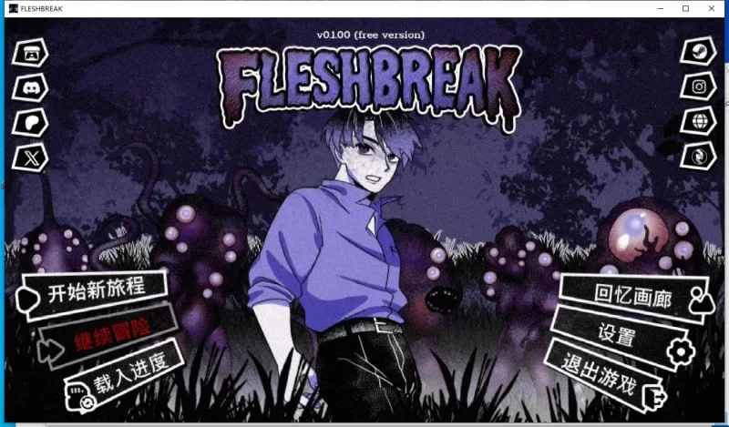 [PC][SLG/2D/日式]血肉崩裂 Fleshbreak V0.5.00 Deluxe 官中步兵版[PC/… [1+234M][百度盘]