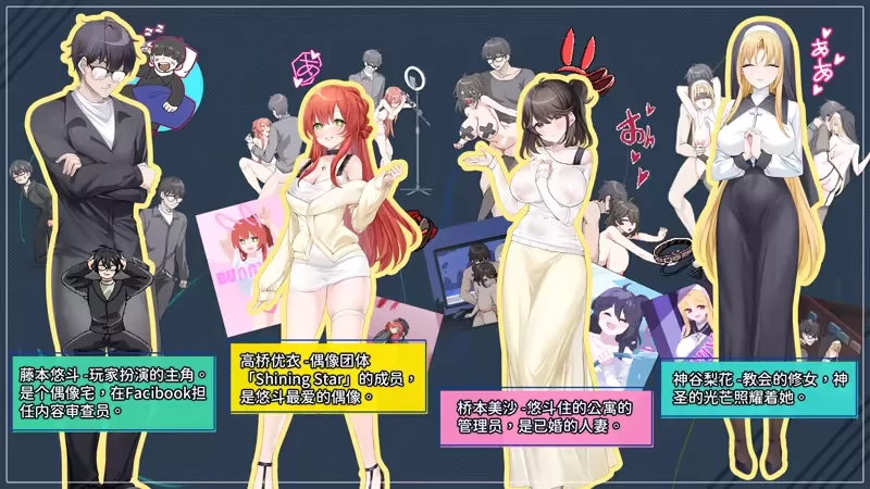 【SLG/官中步兵/动态/PC】社群审查 DX The Censor v5.1.0 存档 [1+800M][百度盘]