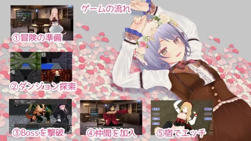 [PC/3D/RPG/存档/全CG/中文]迷宫之花 迷宮ノ花 V1.16 含全CG存档 [4+2.05G][百度盘]