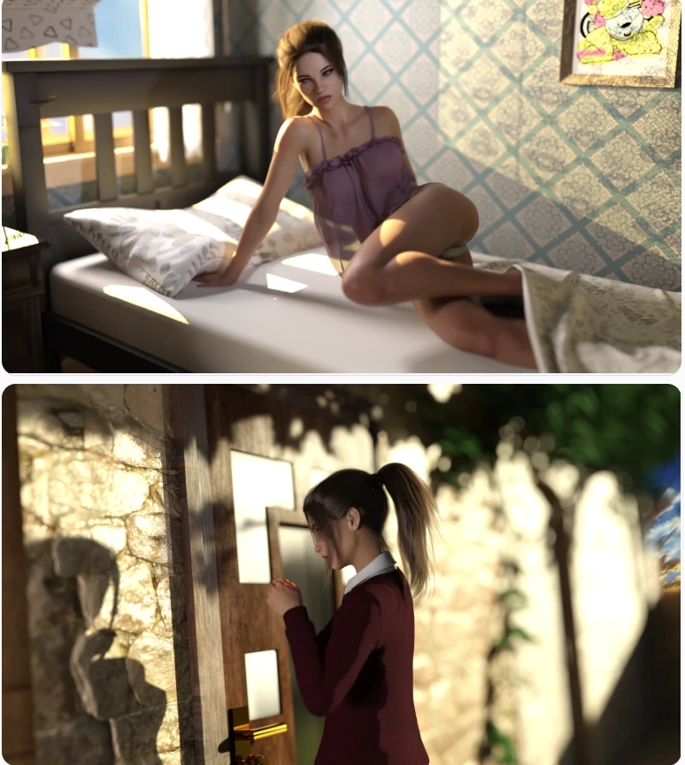 【PC+安卓欧美SLG/AI汉化/3D】 背德物语：丽贝卡v1.8 [1+5.3G][百度盘]