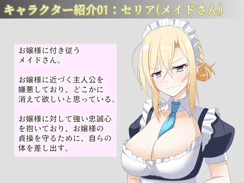 PC 宅邸女仆妊娠计划 请代替大小姐抱我吧 ver1.10 AI汉化+存档 [1+280m][百度盘]