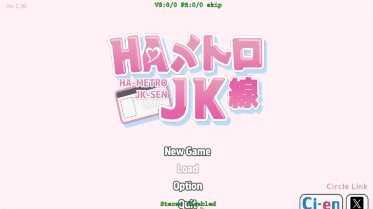 【PC+安卓日系SLG/官中/少女】HA电车JK线V2.20 [1+0.6G][百度盘]
