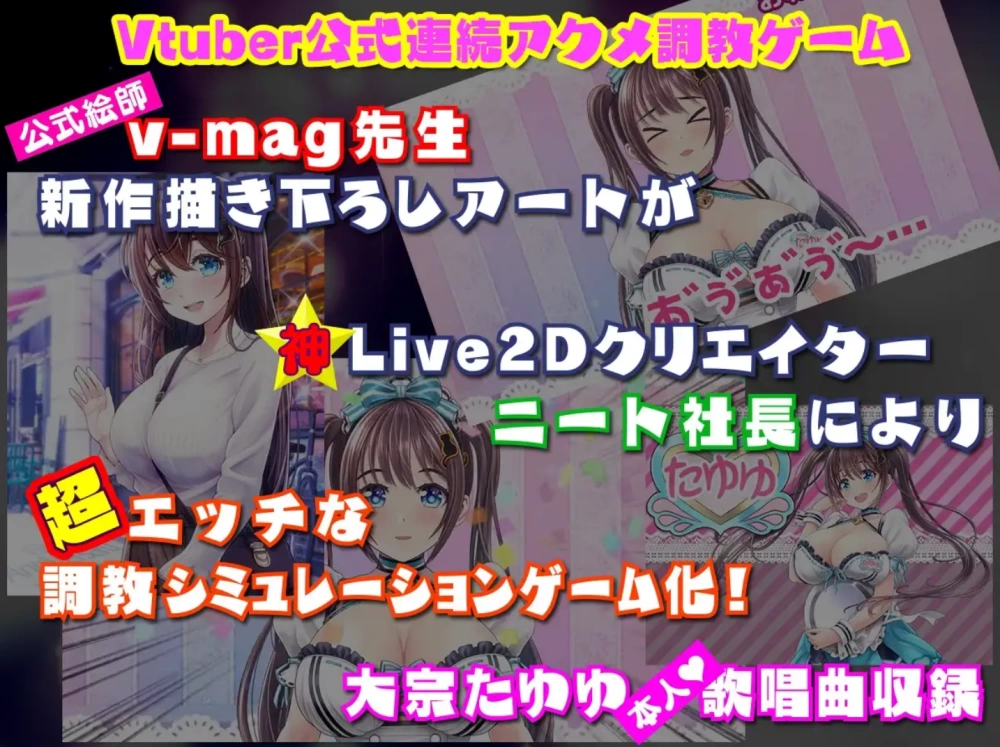 [PC/Vtuber/Live2D/调教/无码]旋转插入模拟器 TMA01 汉化步兵版 [1+462 MB][百度盘]